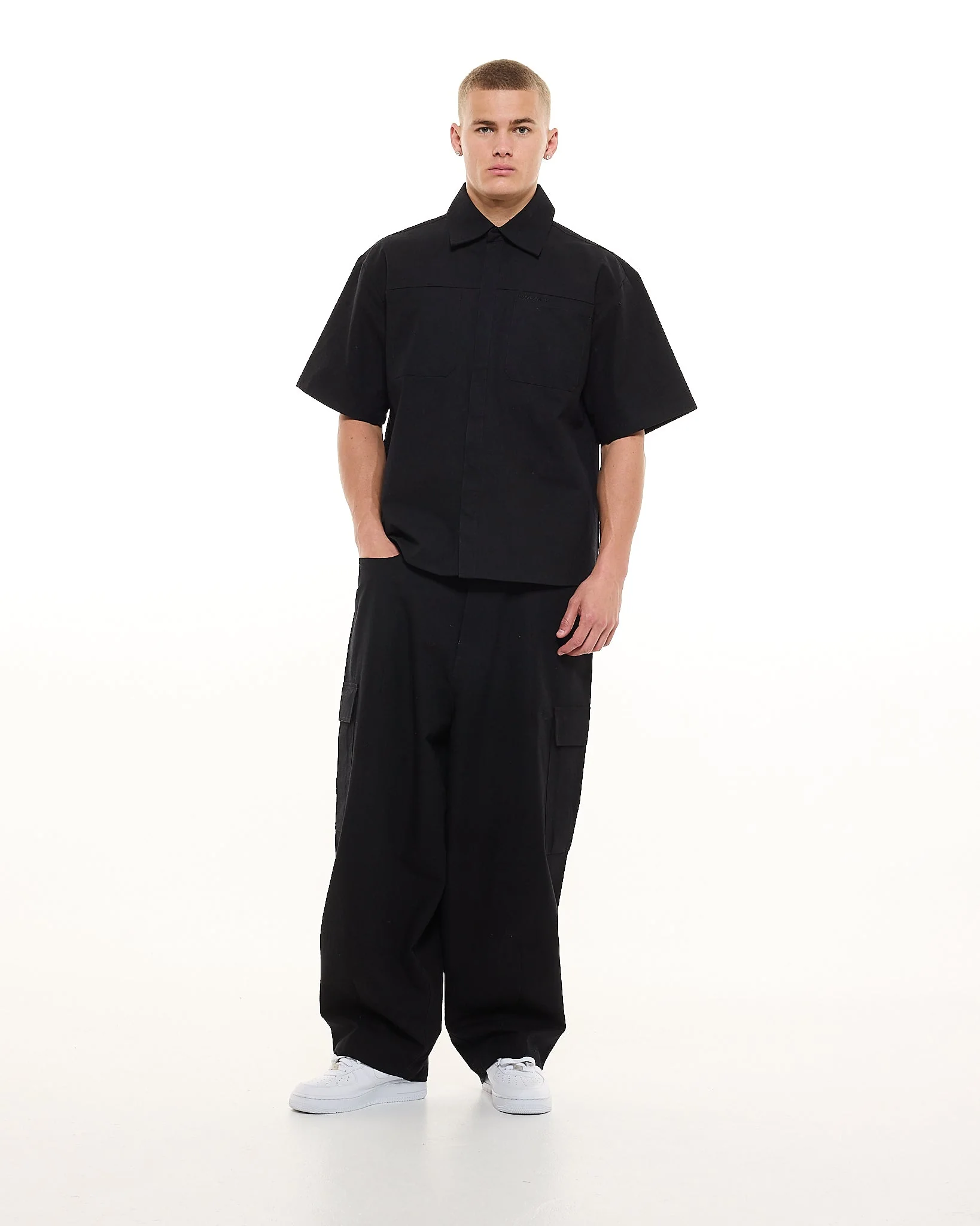 CARGO PANT - BLACK - Image 3