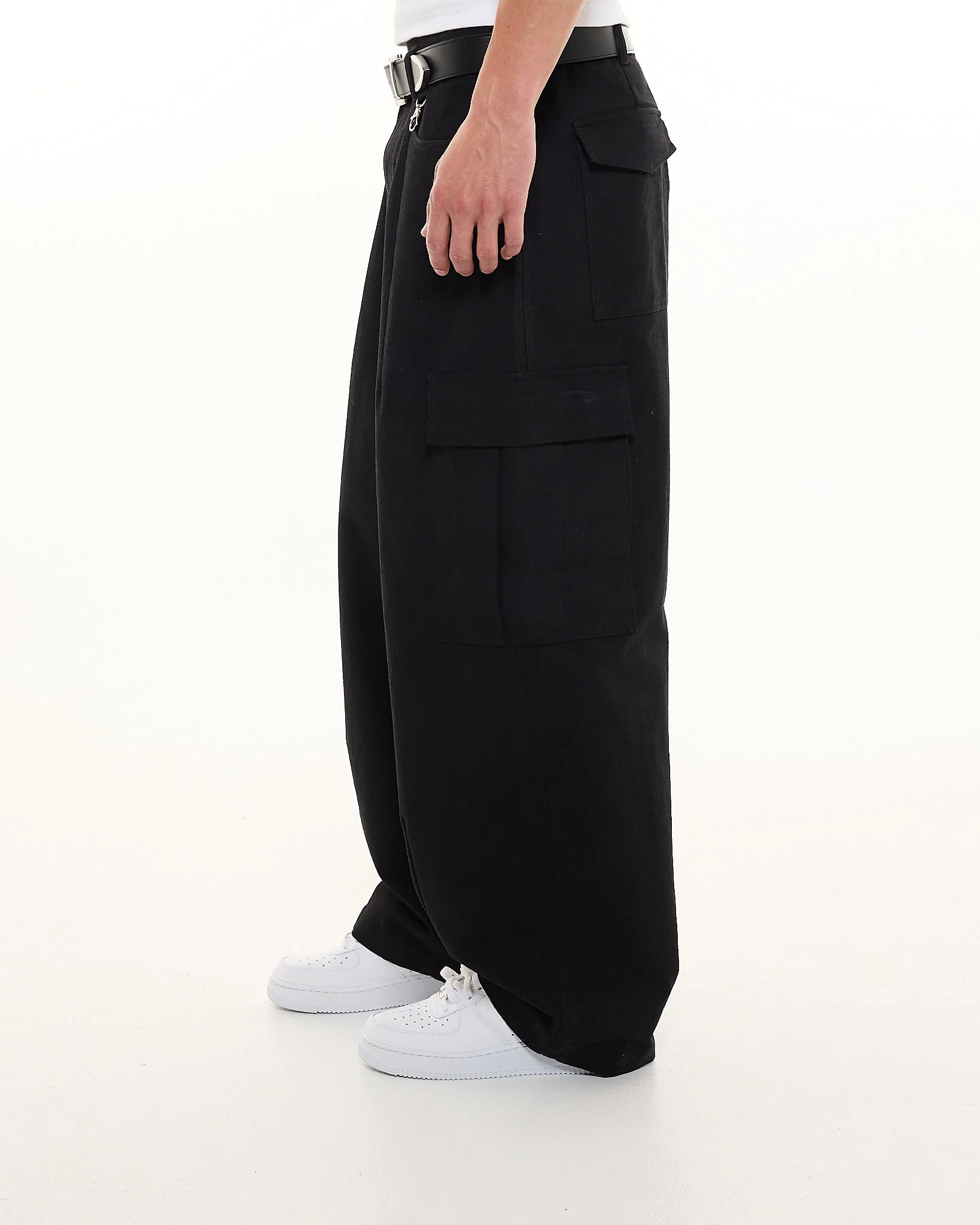 CARGO PANT - BLACK - Image 4