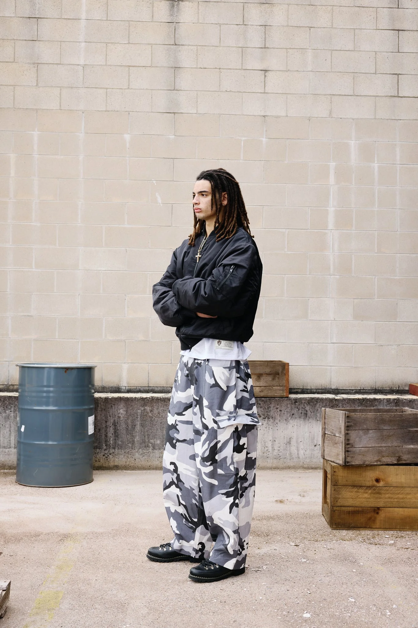 CARGO PANT - SNOW CAMO - Image 3