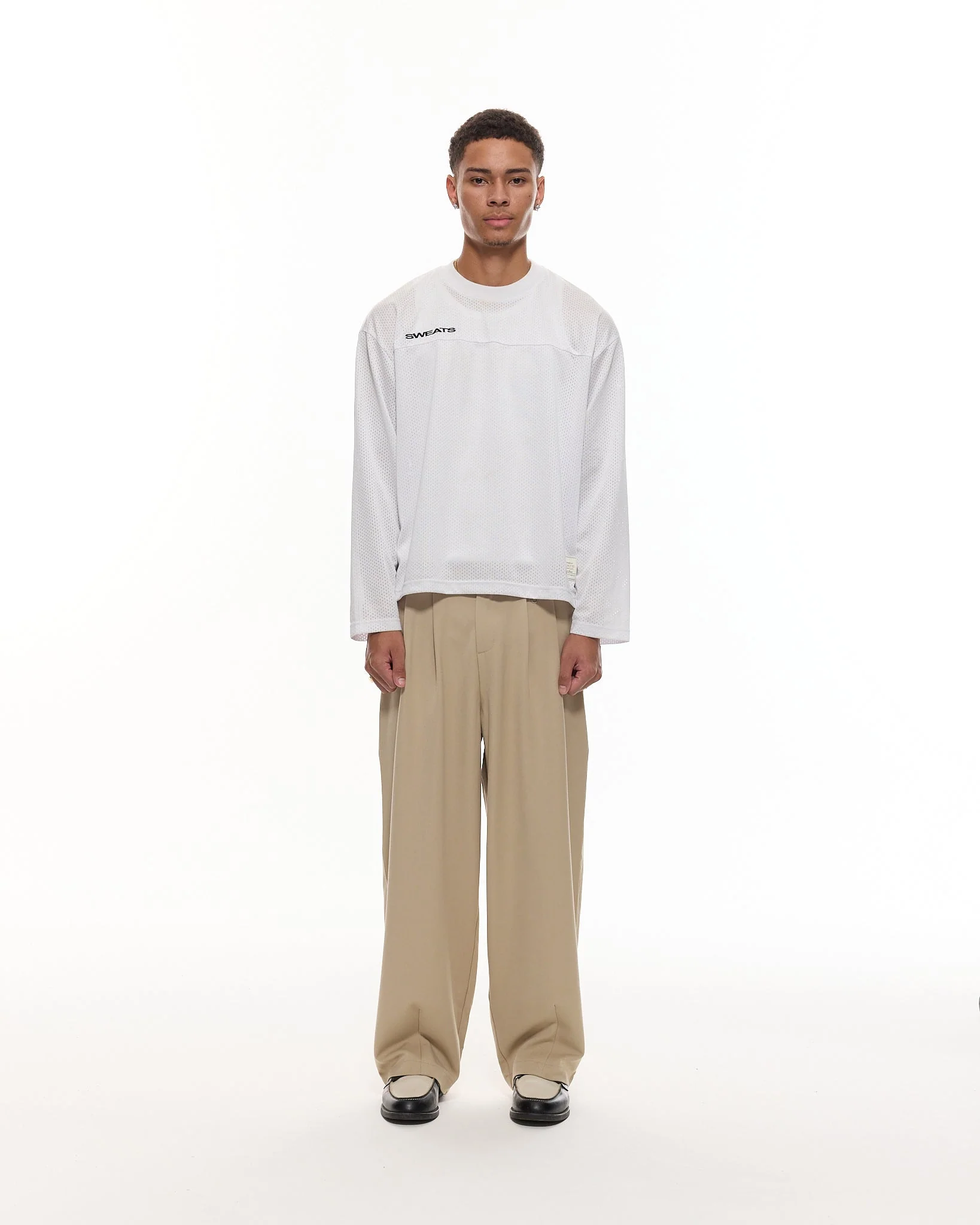 PLEATED PANT - SAND - Image 3