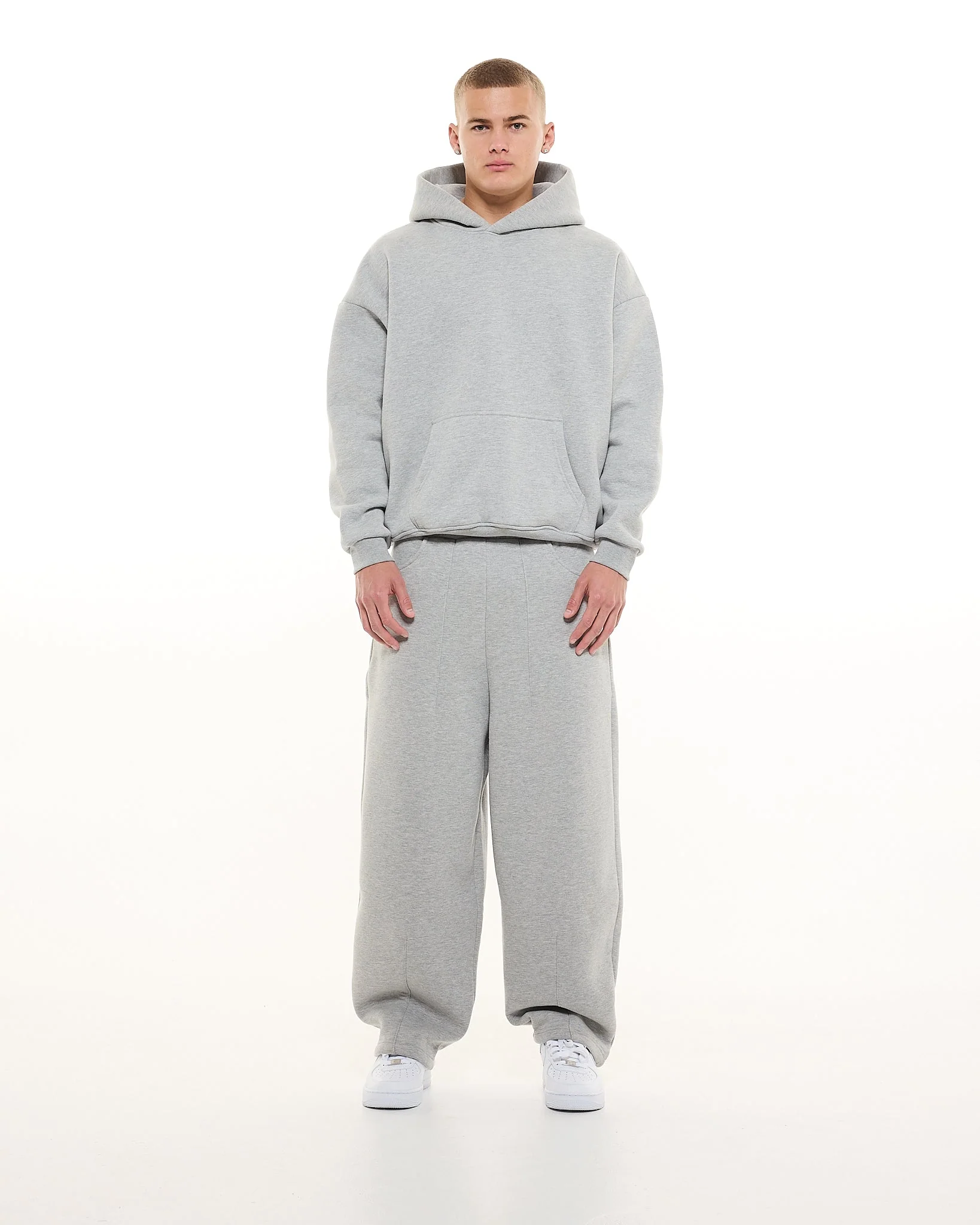 COZY HOODIE - GREY - Image 3