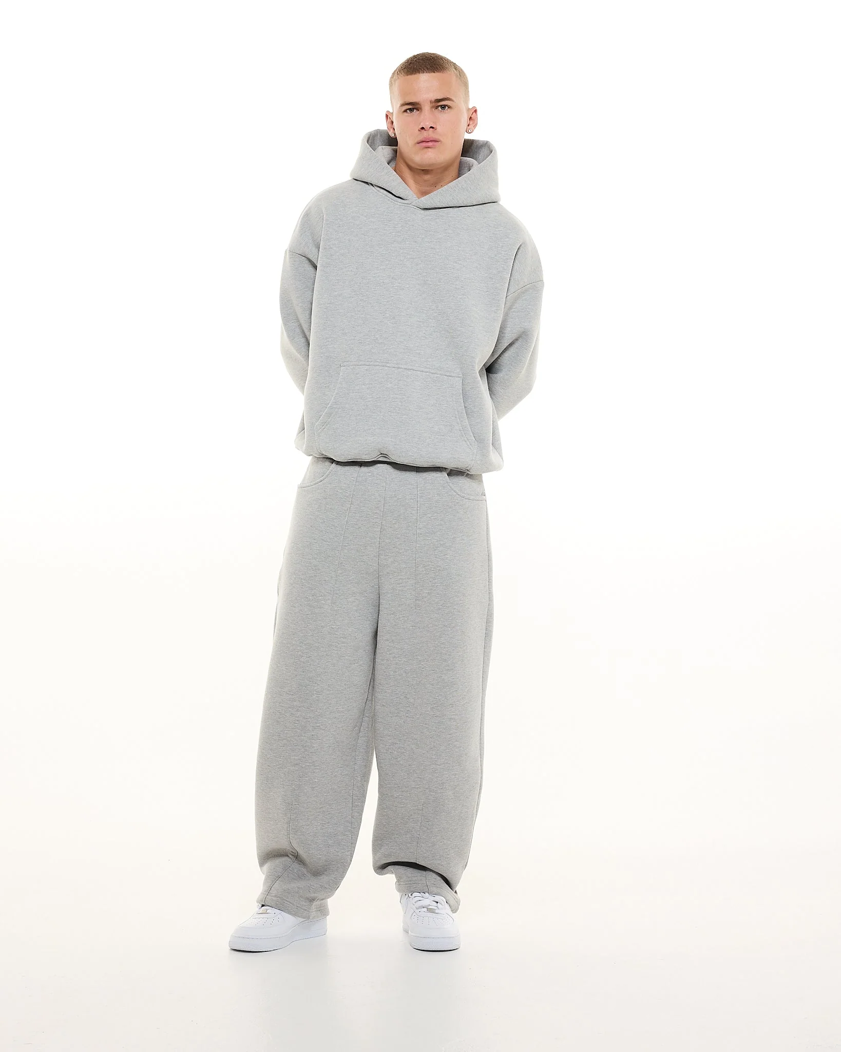 COZY HOODIE - GREY - Image 5