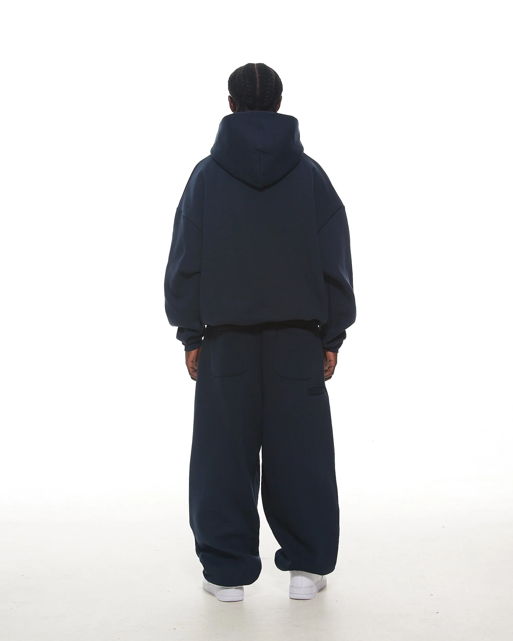 COZY HOODIE - NAVY - Image 5