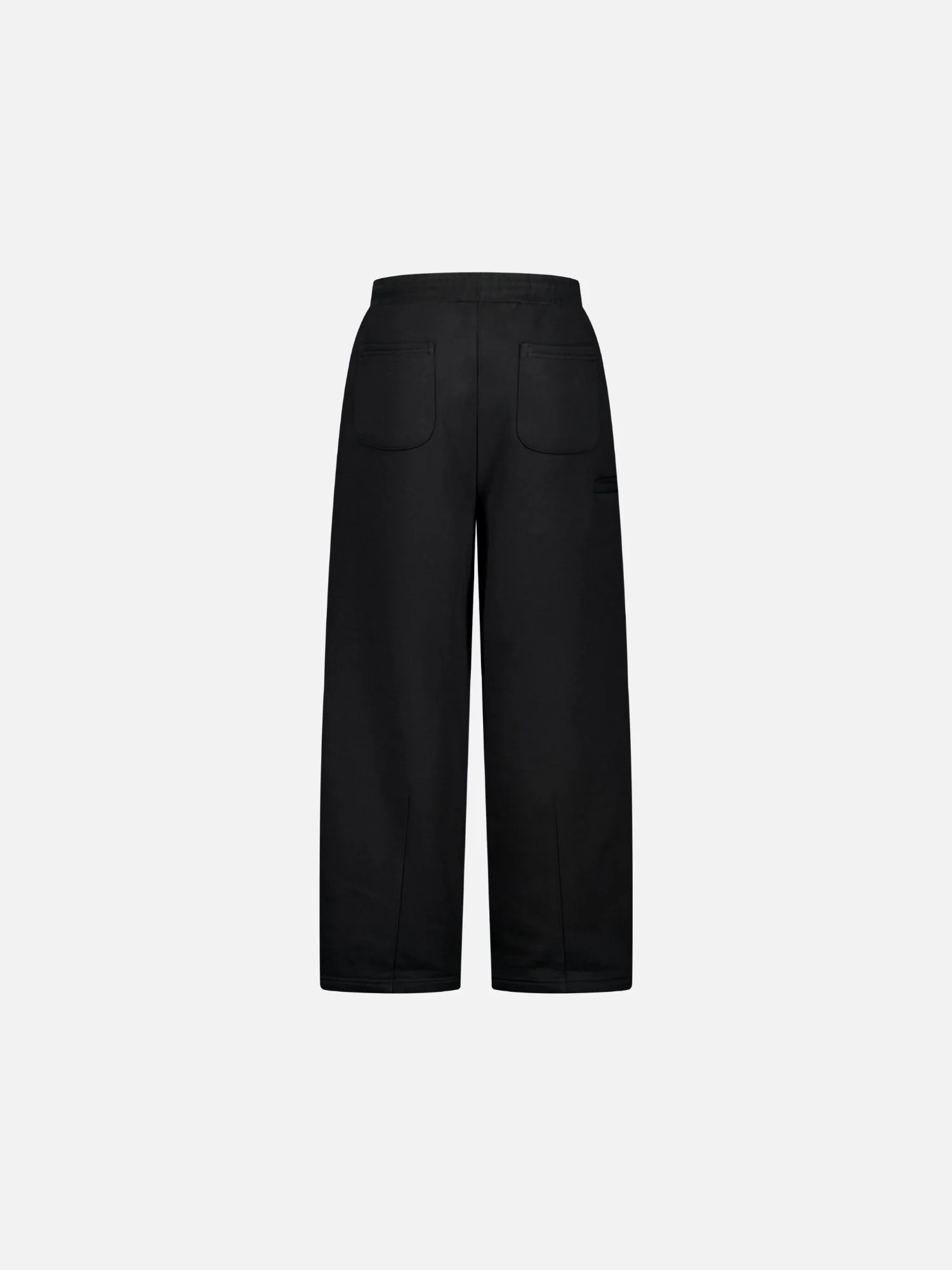 COZY STRAIGHT LEG SWEATS - BLACK - Image 7