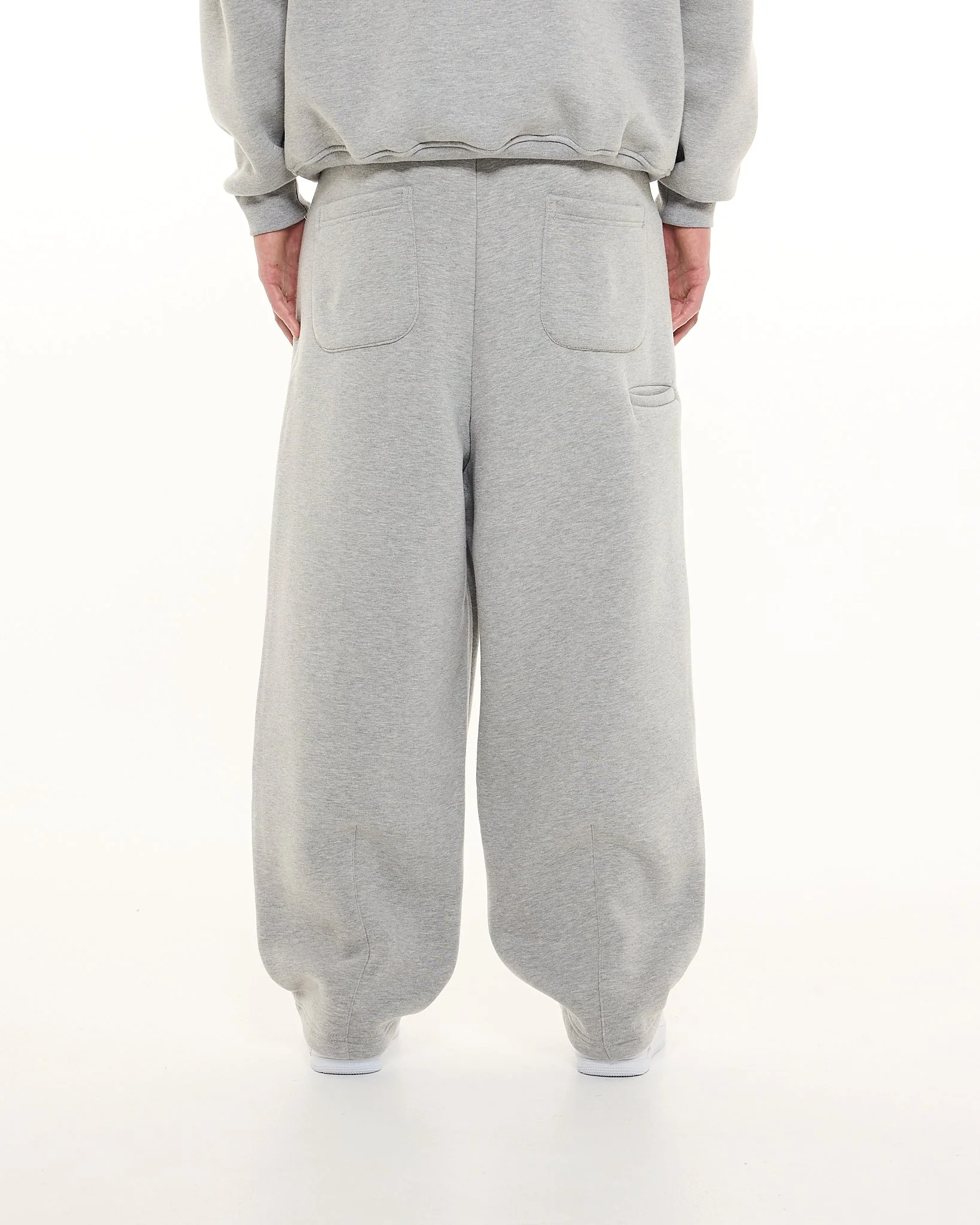 COZY STRAIGHT LEG SWEATS - GREY - Image 6