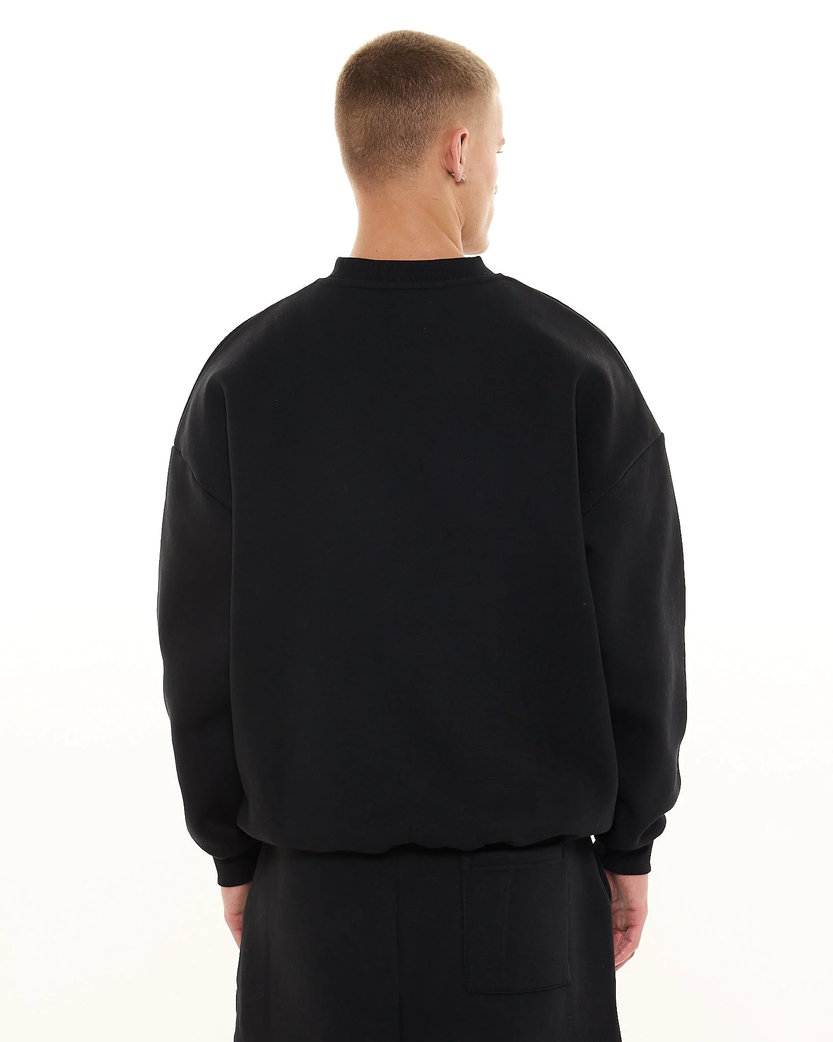 COZY SWEATER - BLACK - Image 7