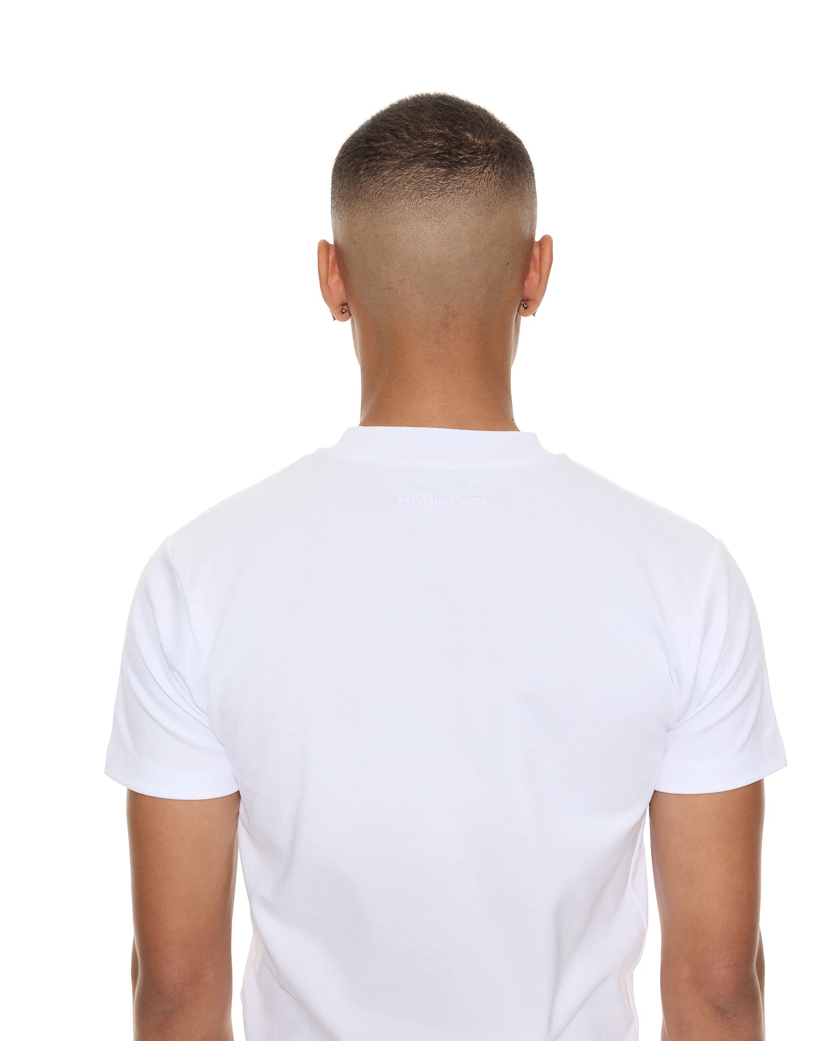 FITTED T-SHIRT - WHITE - Image 6