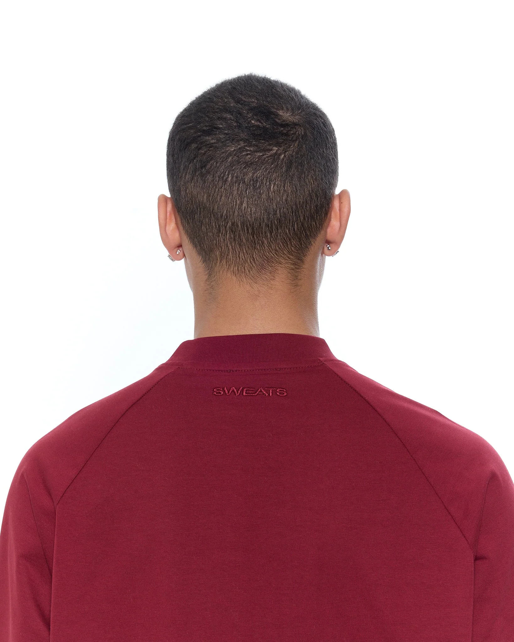 Long Sleeve T-Shirt - Burgundy - Image 7
