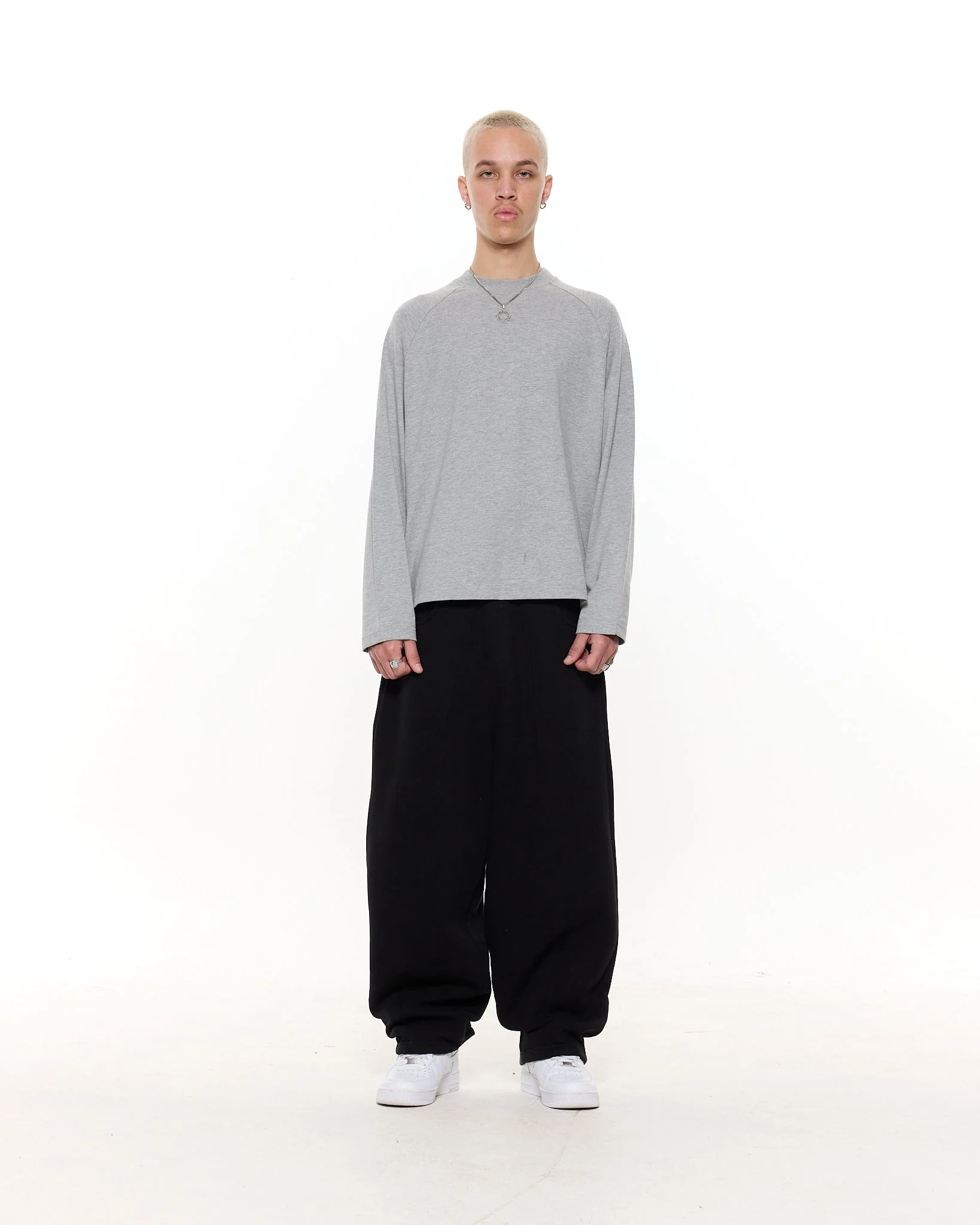 Long Sleeve T-Shirt - Grey - Image 3
