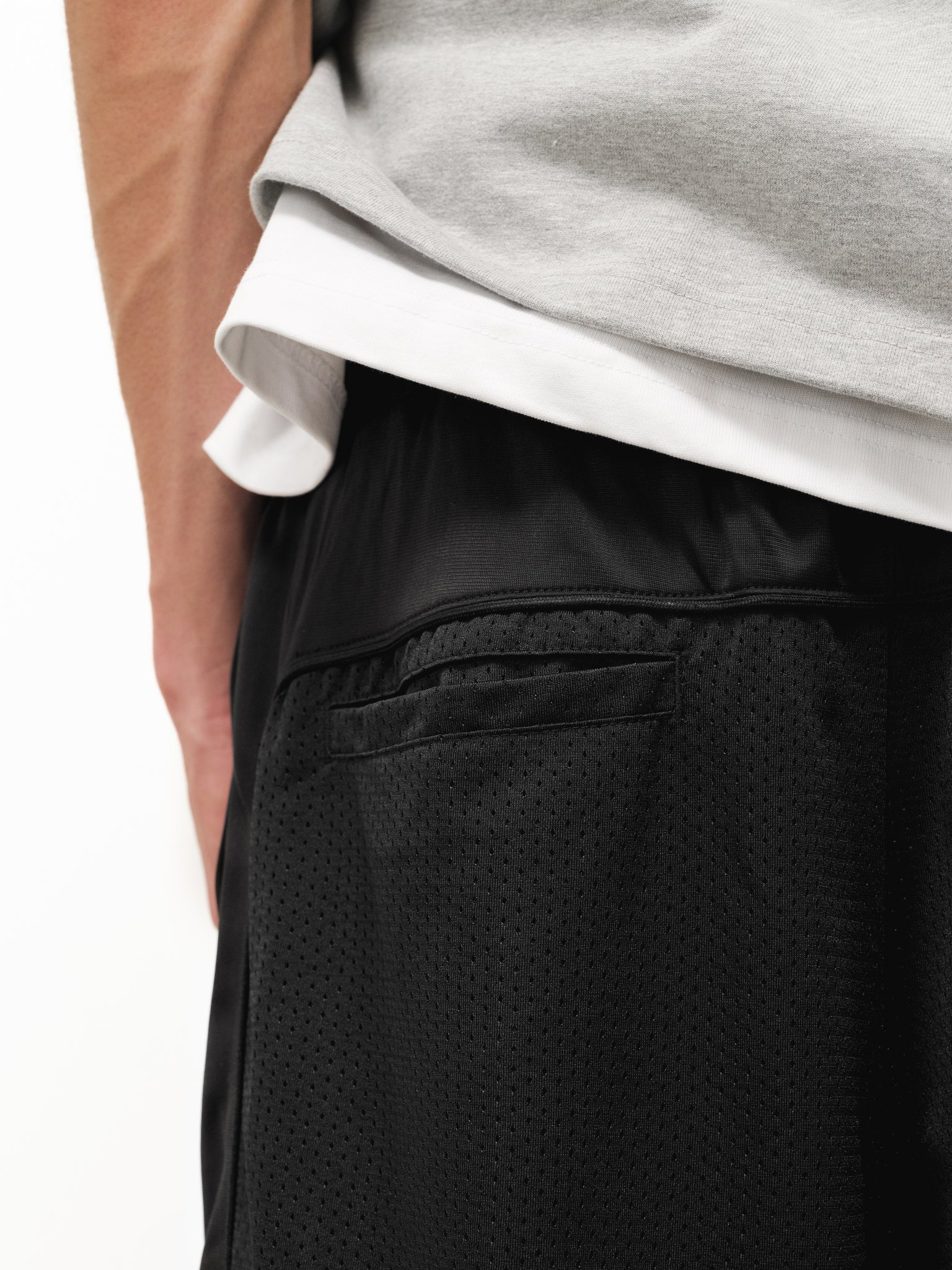 MESH SHORT - BLACK - Image 7
