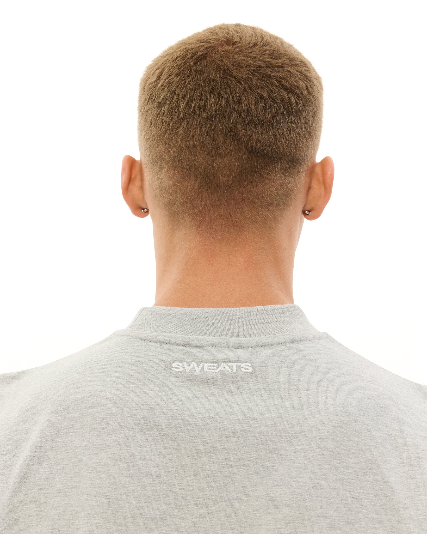 MUSCLE TEE - GREY MELANGE - Image 8
