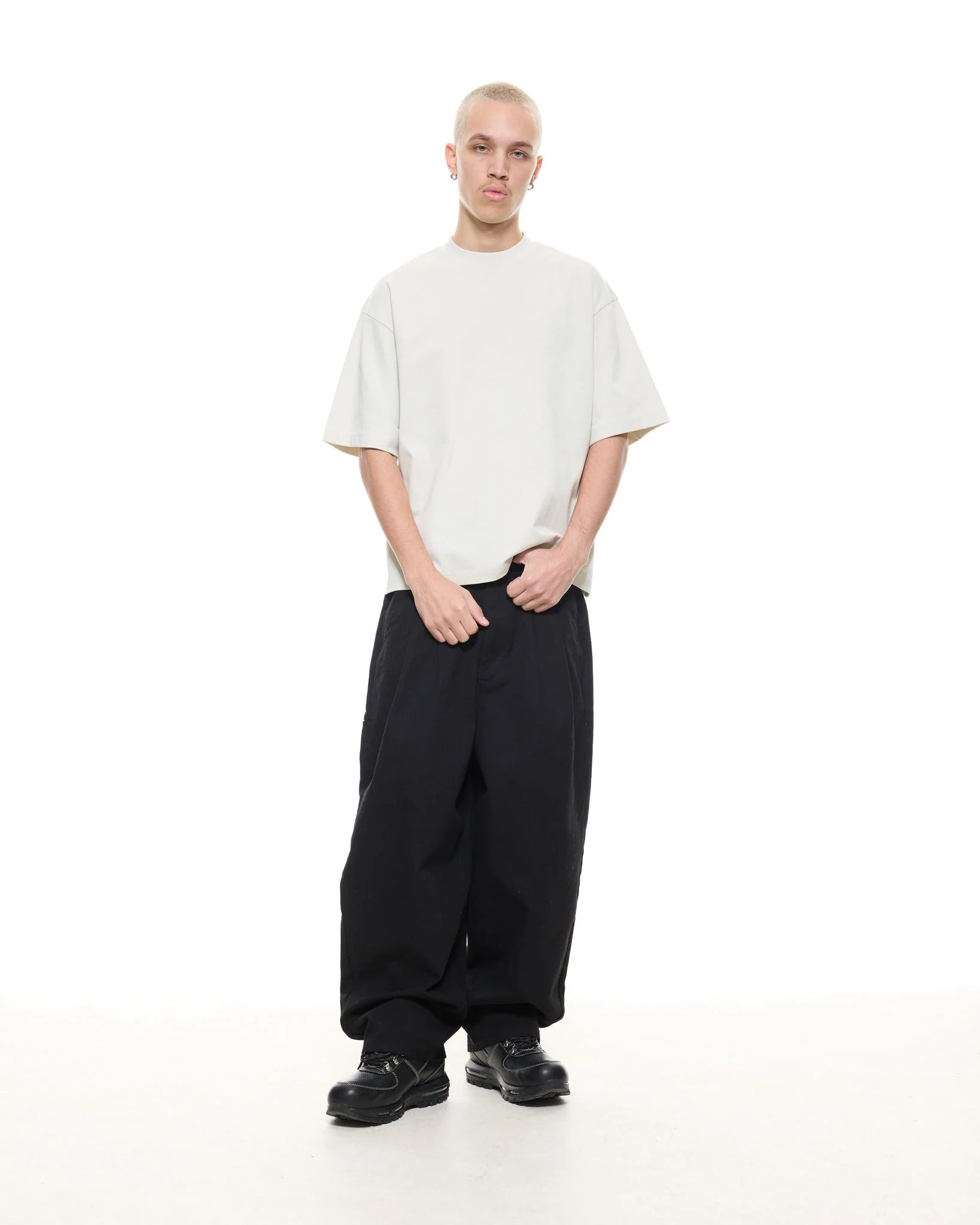 SIGNATURE BLANK T-SHIRT - CHALK - Image 5