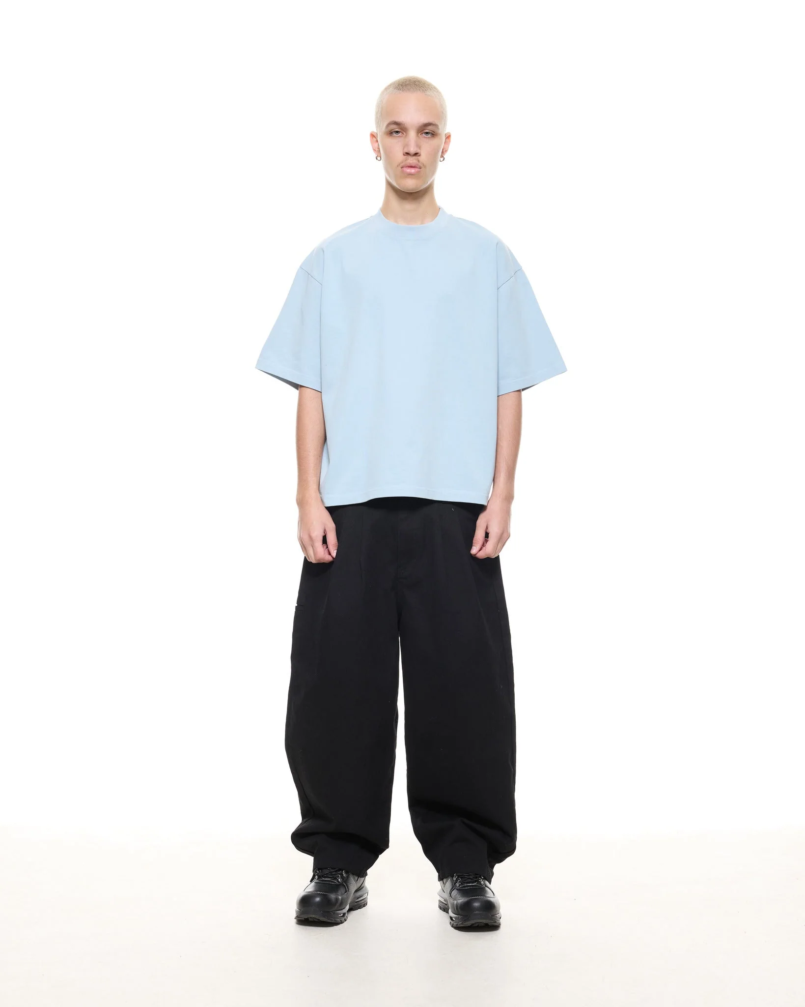 SIGNATURE BLANK T-SHIRT - GLACIER - Image 4