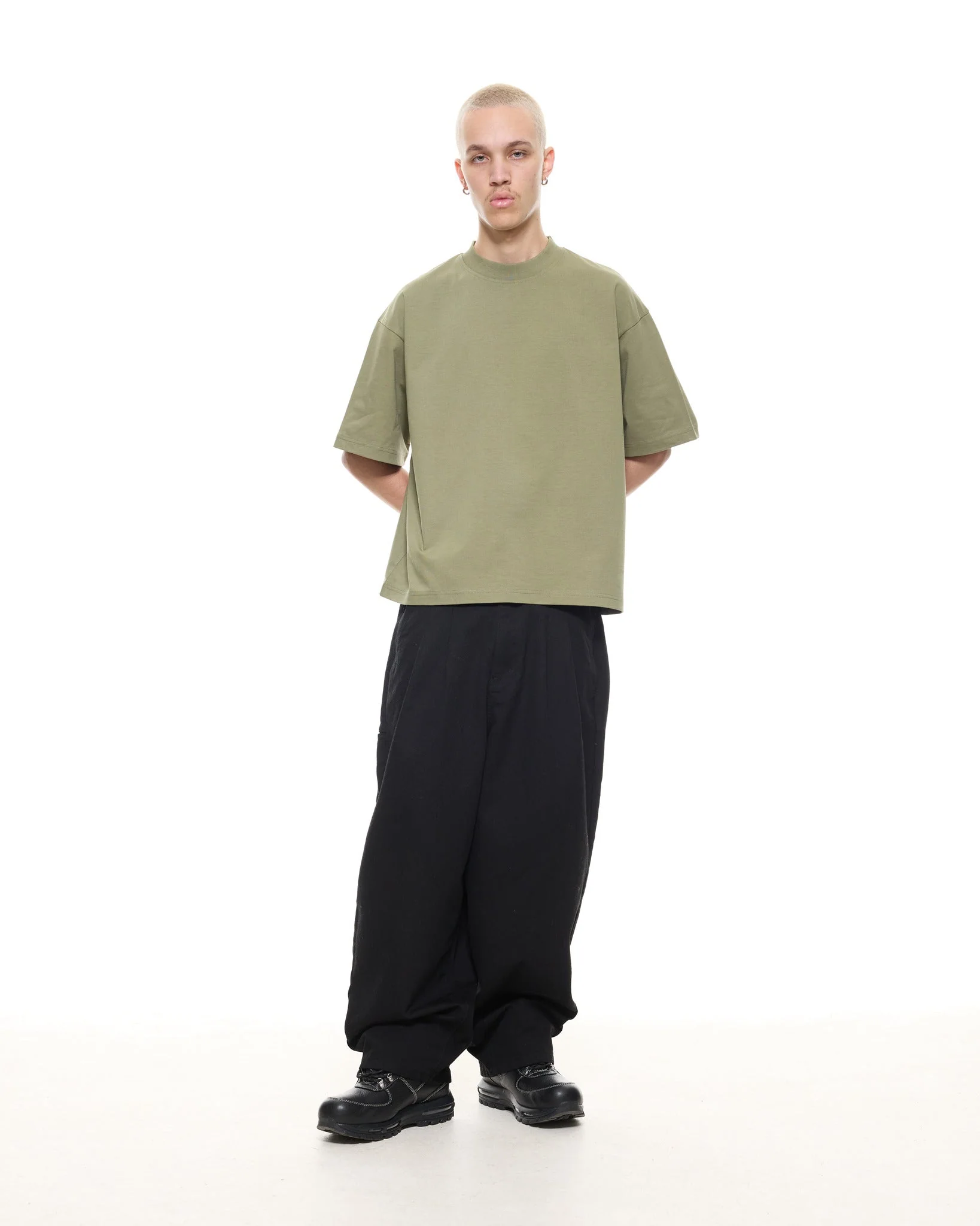 SIGNATURE BLANK T-SHIRT - SAGE - Image 5