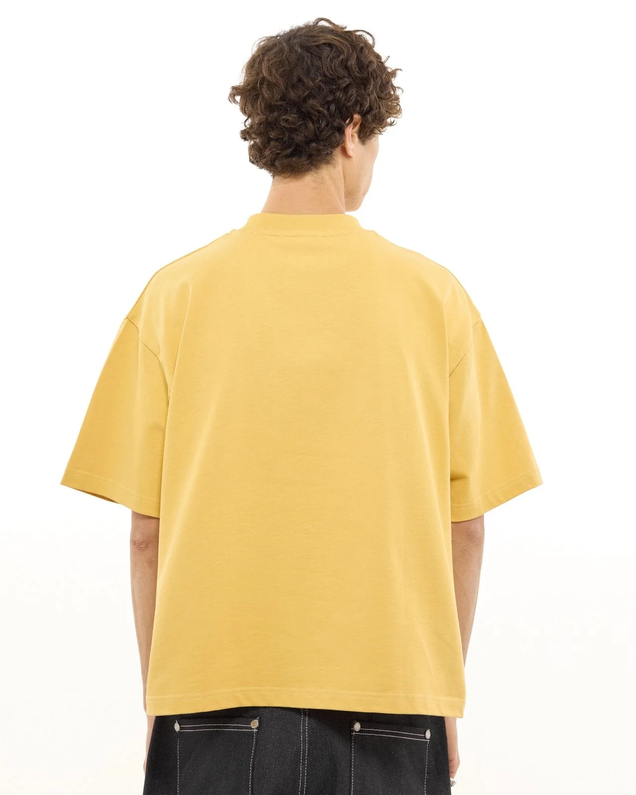 SIGNATURE BLANK T-SHIRT - YELLOW - Image 5