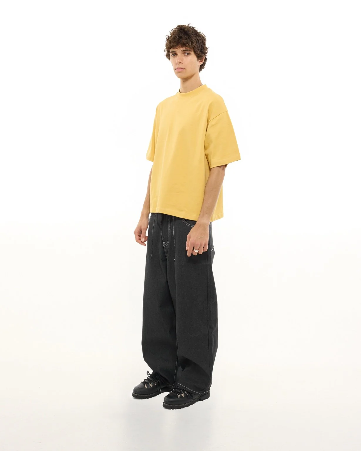 SIGNATURE BLANK T-SHIRT - YELLOW - Image 6