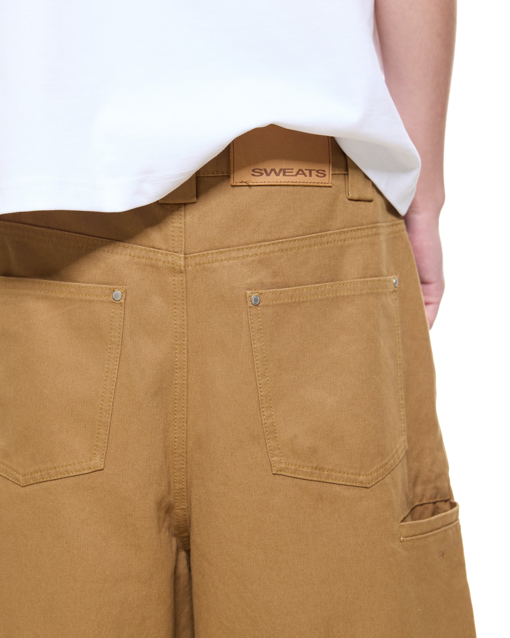 WORKWEAR SHORTS - TAN - Image 6